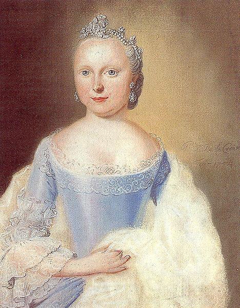 unknow artist Portrait of Carolina of Orange-Nassau Norge oil painting art